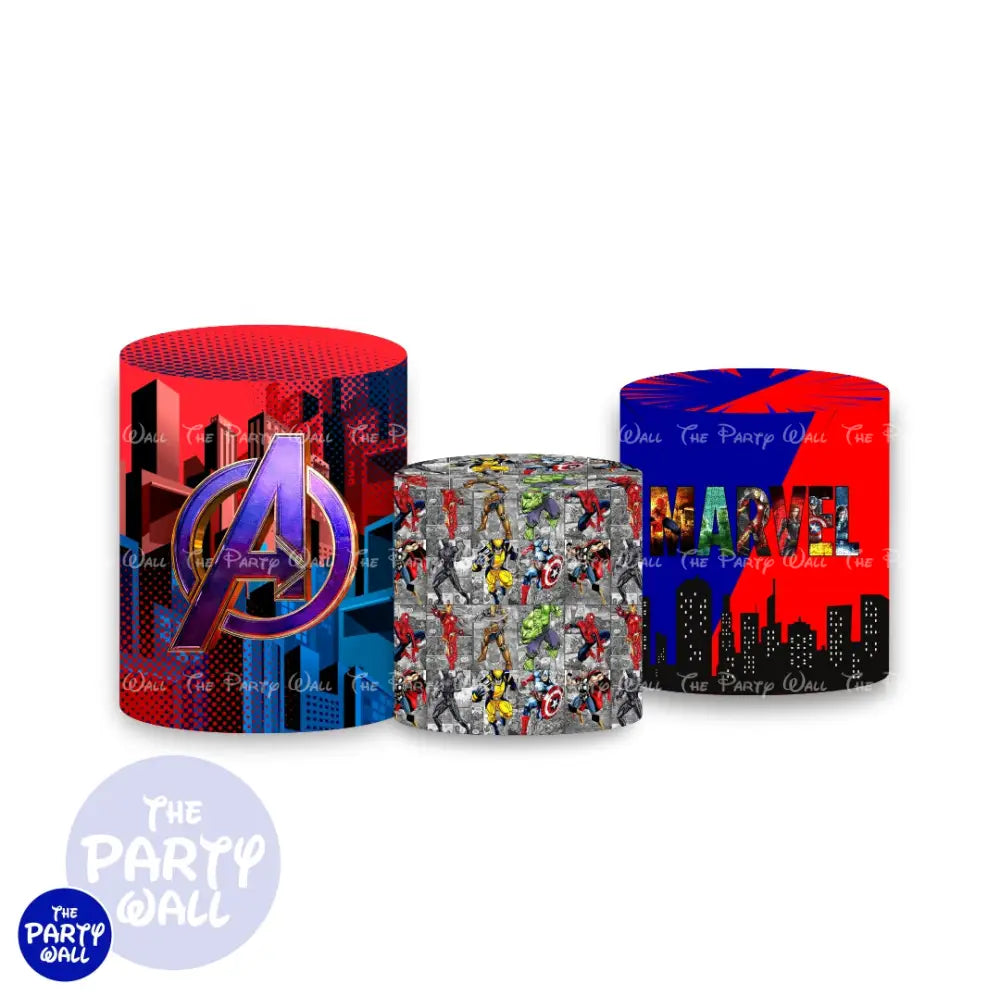 Avengers - Fundas para cilindros Cilindros