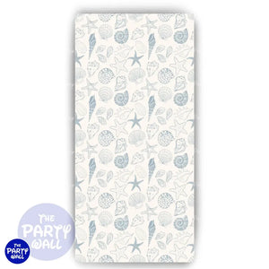 Baby Shower - Funda para mampara de punta redonda o rectangular Mampara de punta redonda