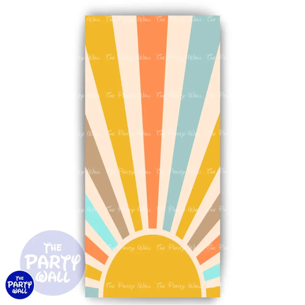 Baby Shower - Funda para mampara de punta redonda o rectangular Mampara de punta redonda