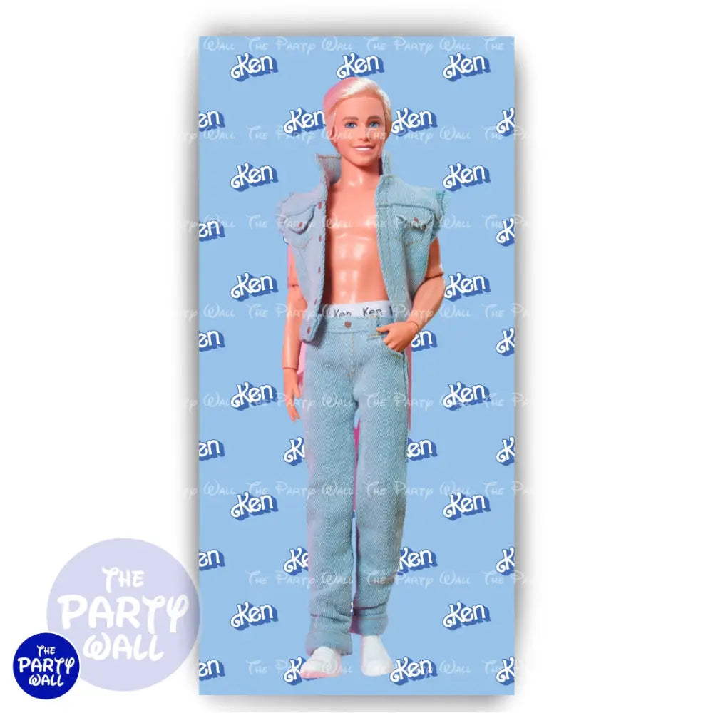 Barbie - Funda para mampara de punta redonda o rectangular Mampara de punta redonda