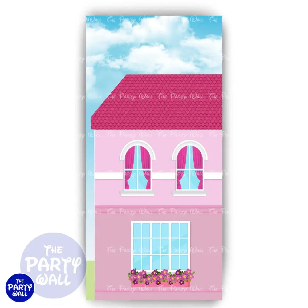 Barbie - Funda para mampara de punta redonda o rectangular Mampara de punta redonda