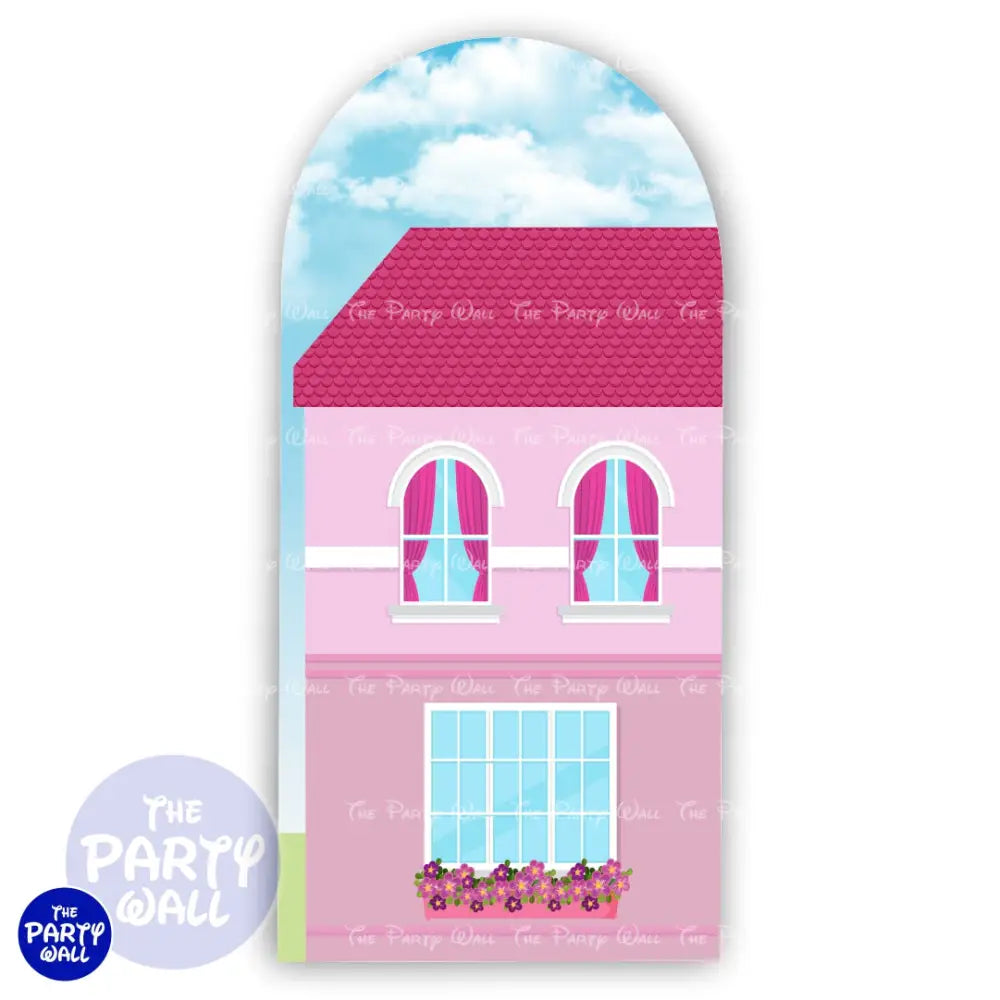 Barbie - Funda para mampara de punta redonda o rectangular Mampara de punta redonda