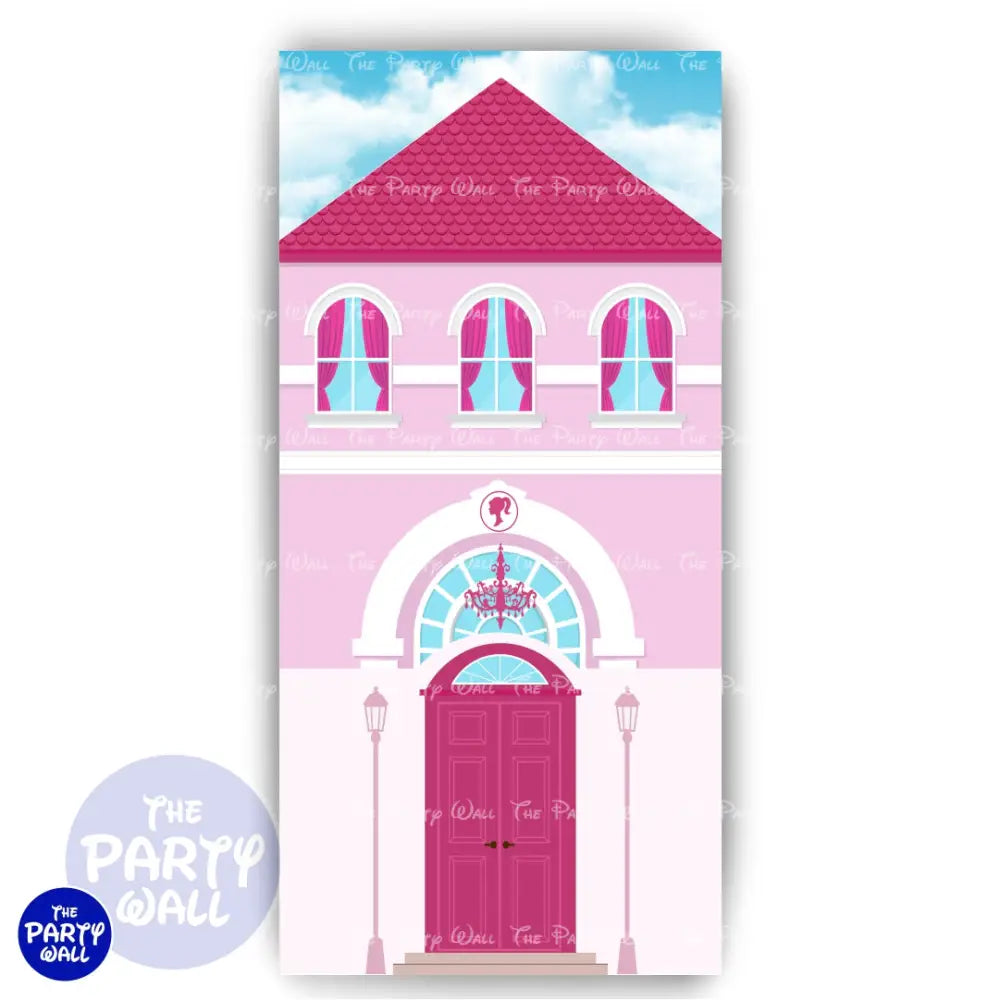 Barbie - Funda para mampara de punta redonda o rectangular Mampara de punta redonda