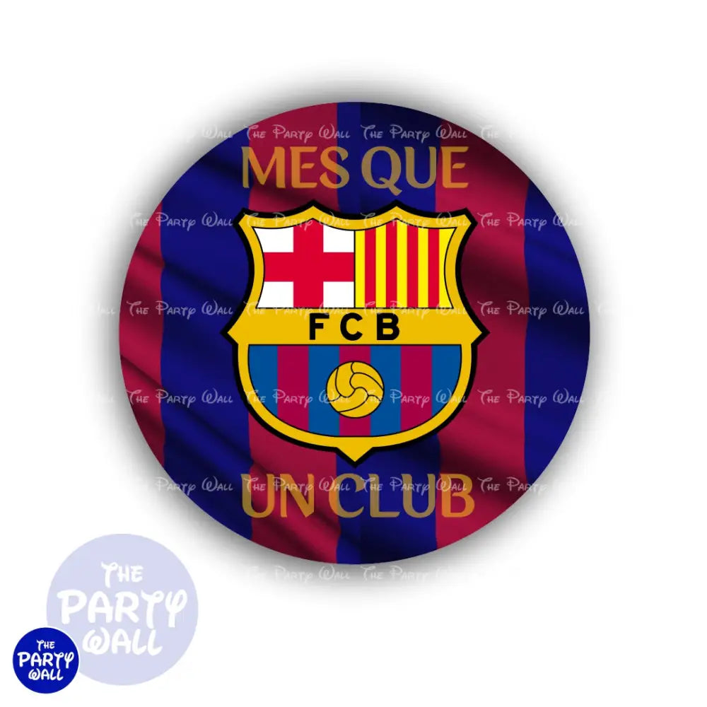 Barcelona F.C - Funda para mampara circular Circular