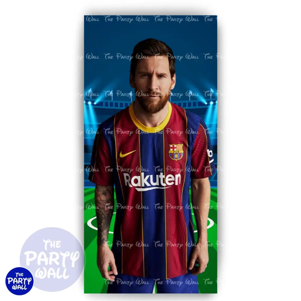 Barcelona F.C - Funda para mampara de punta redonda o rectangular Mampara de punta redonda