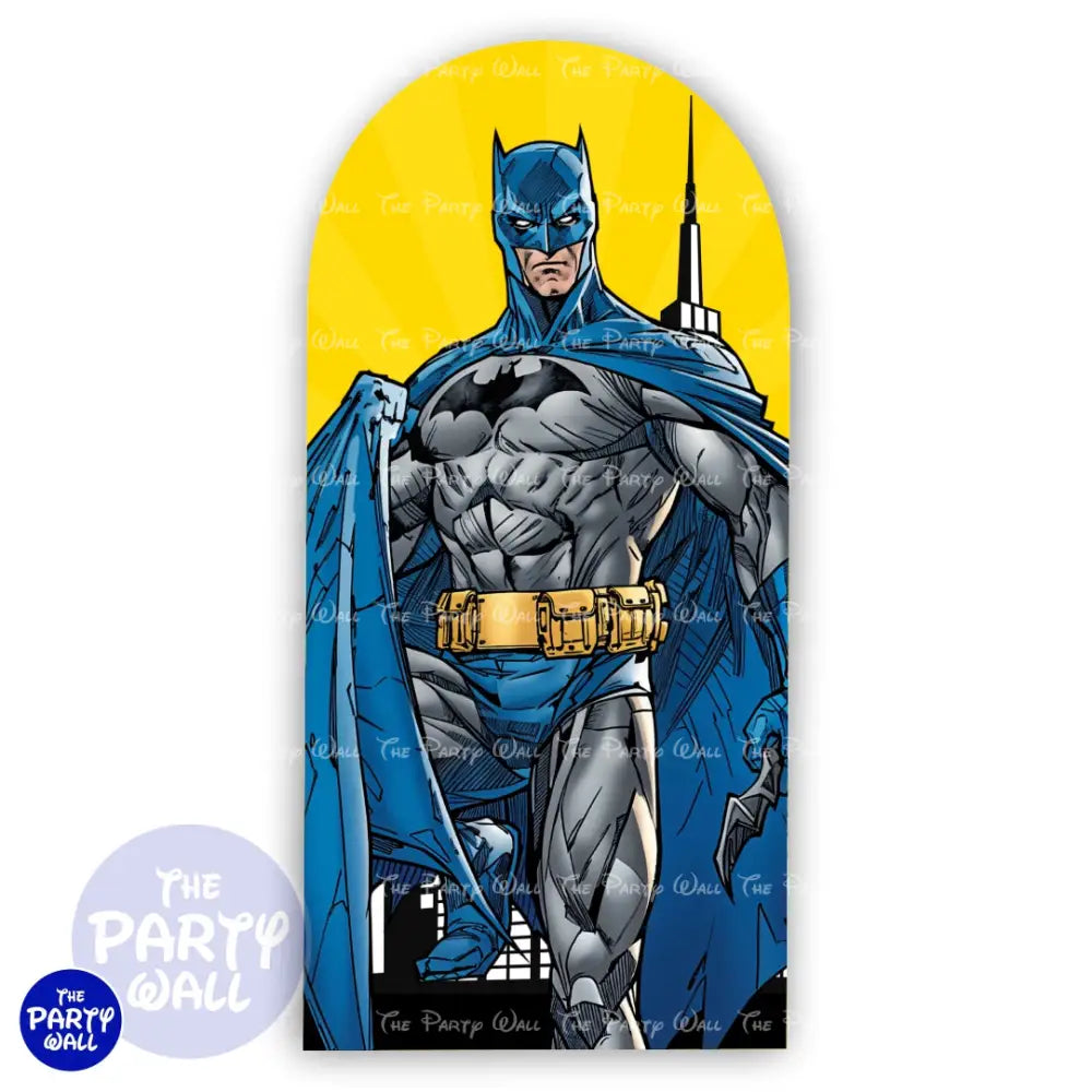 Batman - Funda para mampara de punta redonda o rectangular Mampara de punta redonda