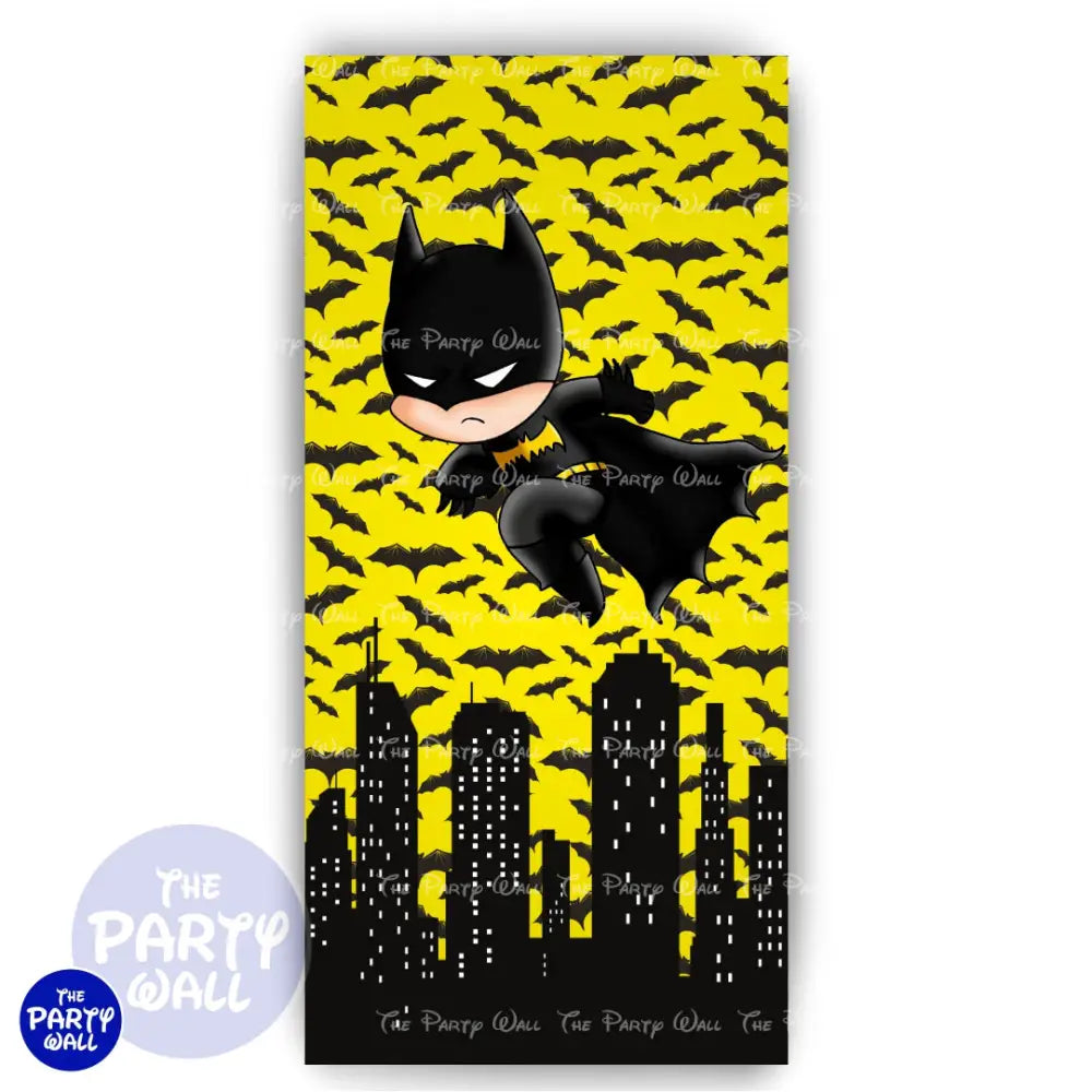 Batman - Funda para mampara de punta redonda o rectangular Mampara de punta redonda