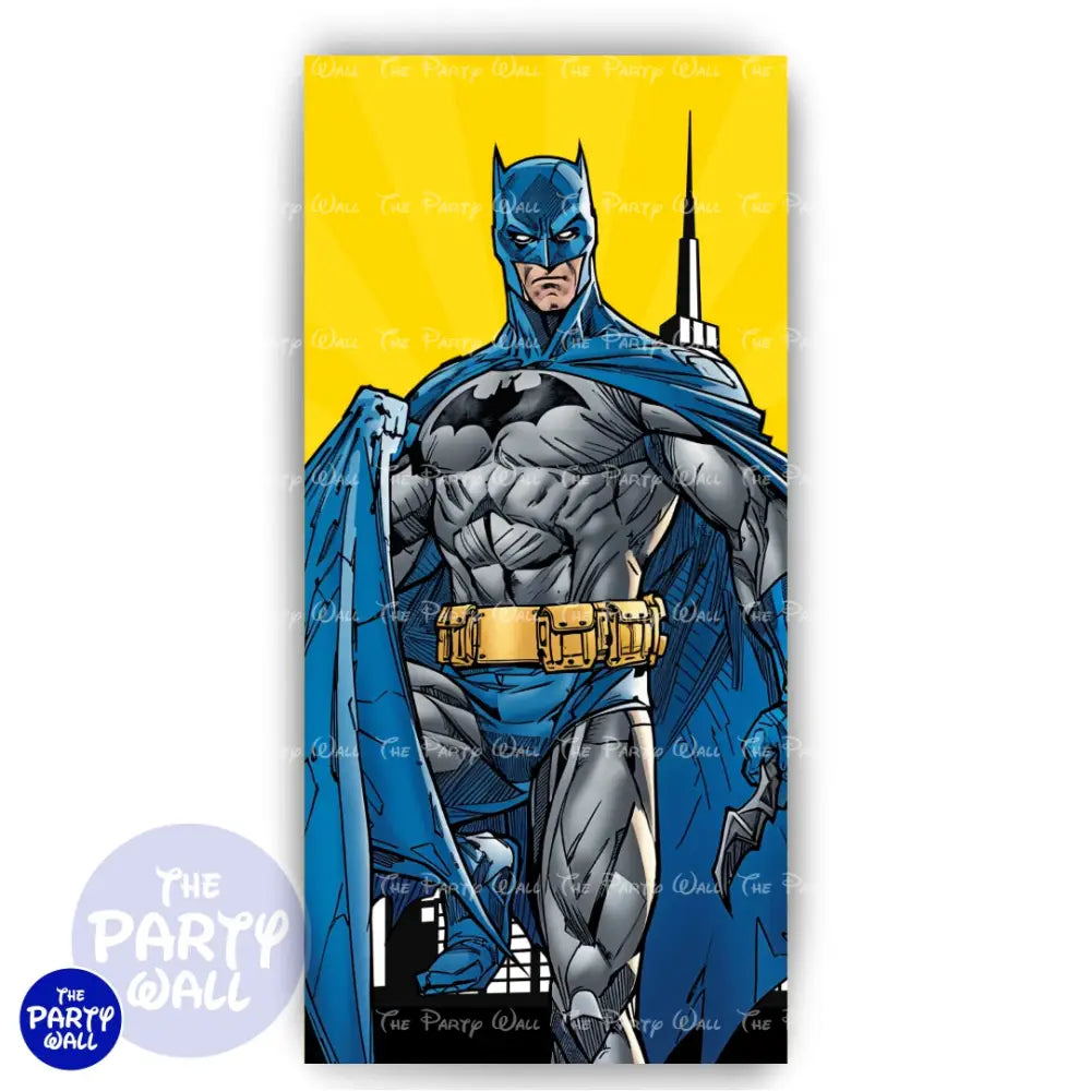 Batman - Funda para mampara de punta redonda o rectangular Mampara de punta redonda
