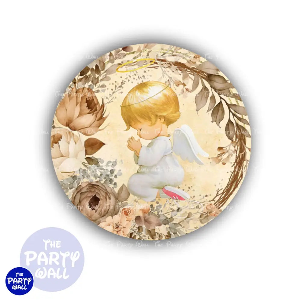 Bautizo - Funda para mampara circular Circular