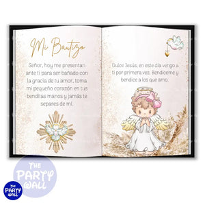 Bautizo - Funda para mampara cuadrada o rectangular Cuadrado o Rectangular