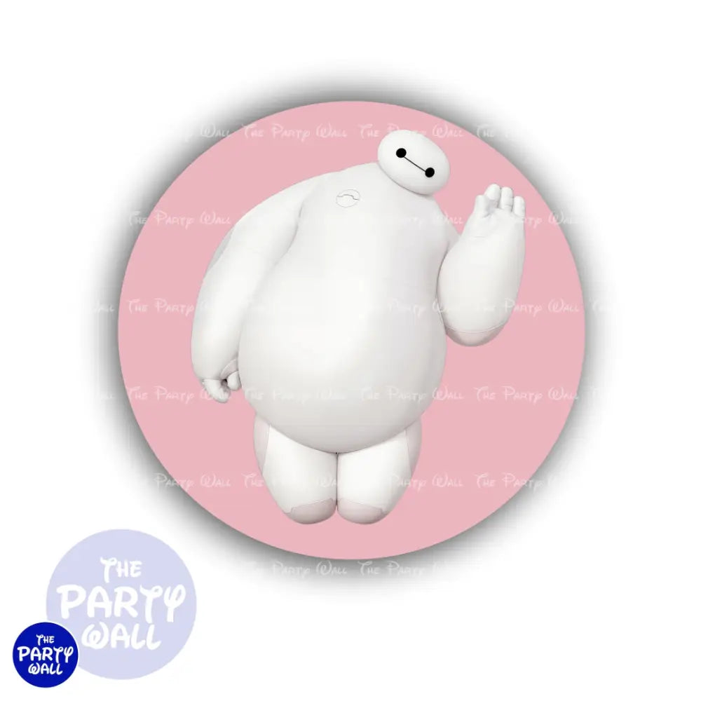 Baymax - Funda para mampara circular Circular