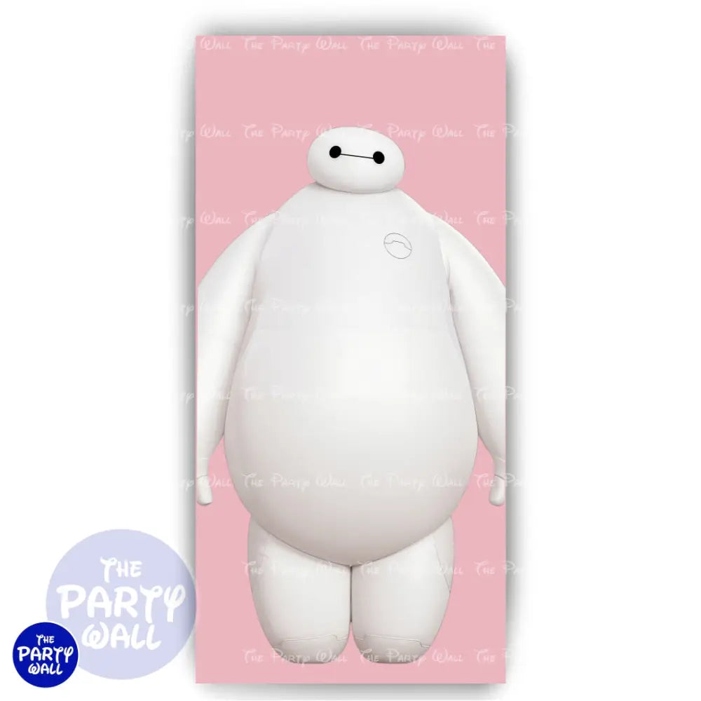 Baymax - Funda para mampara de punta redonda o rectangular Mampara de punta redonda