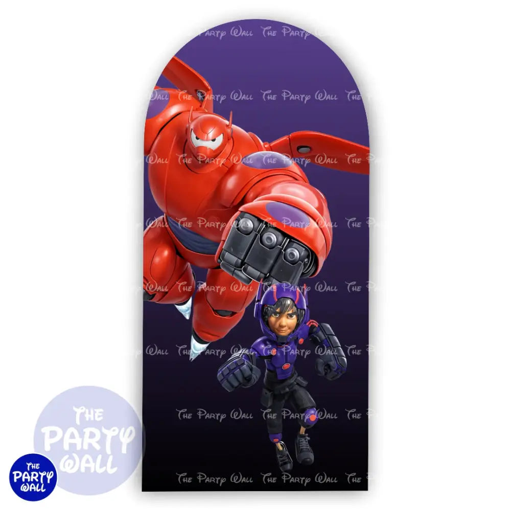 Baymax - Funda para mampara de punta redonda o rectangular Mampara de punta redonda