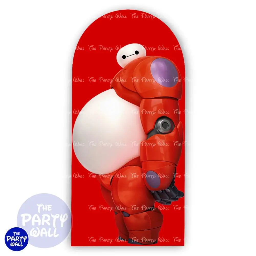 Baymax - Funda para mampara de punta redonda o rectangular Mampara de punta redonda