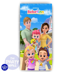 Bebefinn - Funda para mampara de punta redonda o rectangula Mampara de punta redonda