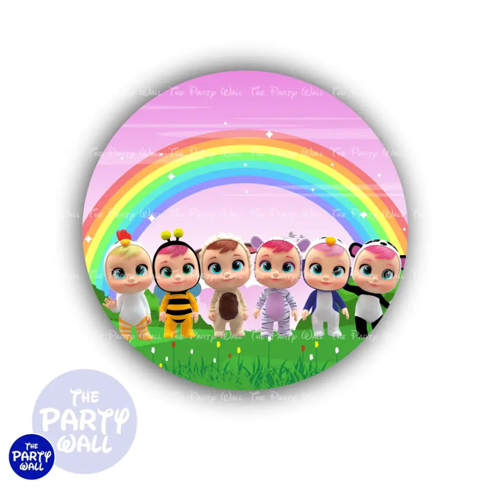 Bebes Llorones - Funda para mampara circular Circular