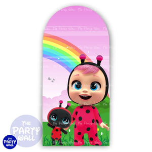 Bebes Llorones - Funda para mampara de punta redonda o rectangular Mampara de punta redonda