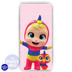 Bebes Llorones - Funda para mampara de punta redonda o rectangular Mampara de punta redonda