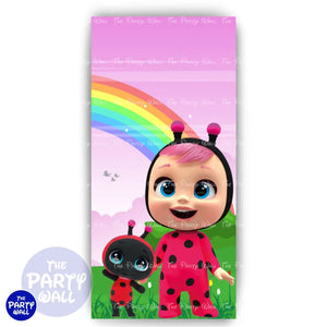 Bebes Llorones - Funda para mampara de punta redonda o rectangular Mampara de punta redonda