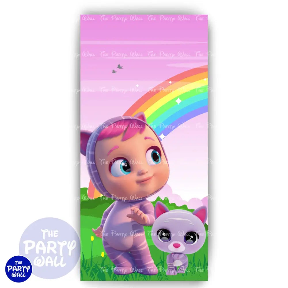 Bebes Llorones - Funda para mampara de punta redonda o rectangular Mampara de punta redonda