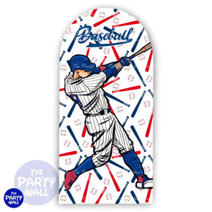 Béisbol - Funda para mampara de punta redonda o rectangular Mampara de punta redonda