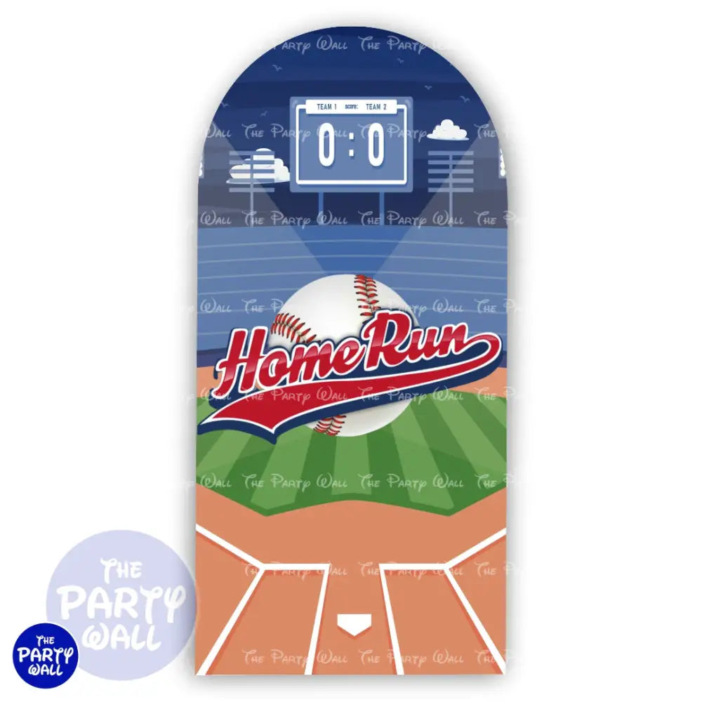 Béisbol - Funda para mampara de punta redonda o rectangular Mampara de punta redonda