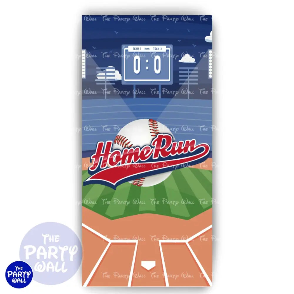 Béisbol - Funda para mampara de punta redonda o rectangular Mampara de punta redonda