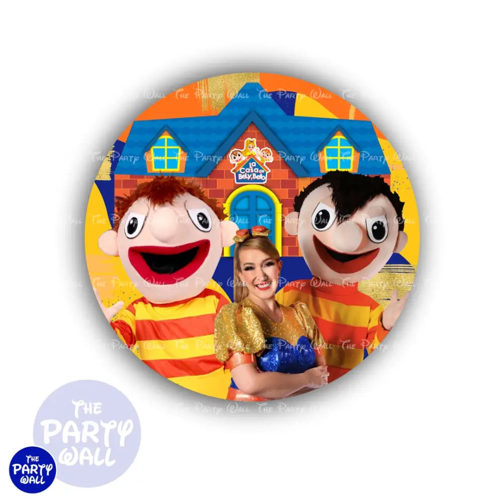 Bely y Beto - Funda para mampara circular Circular