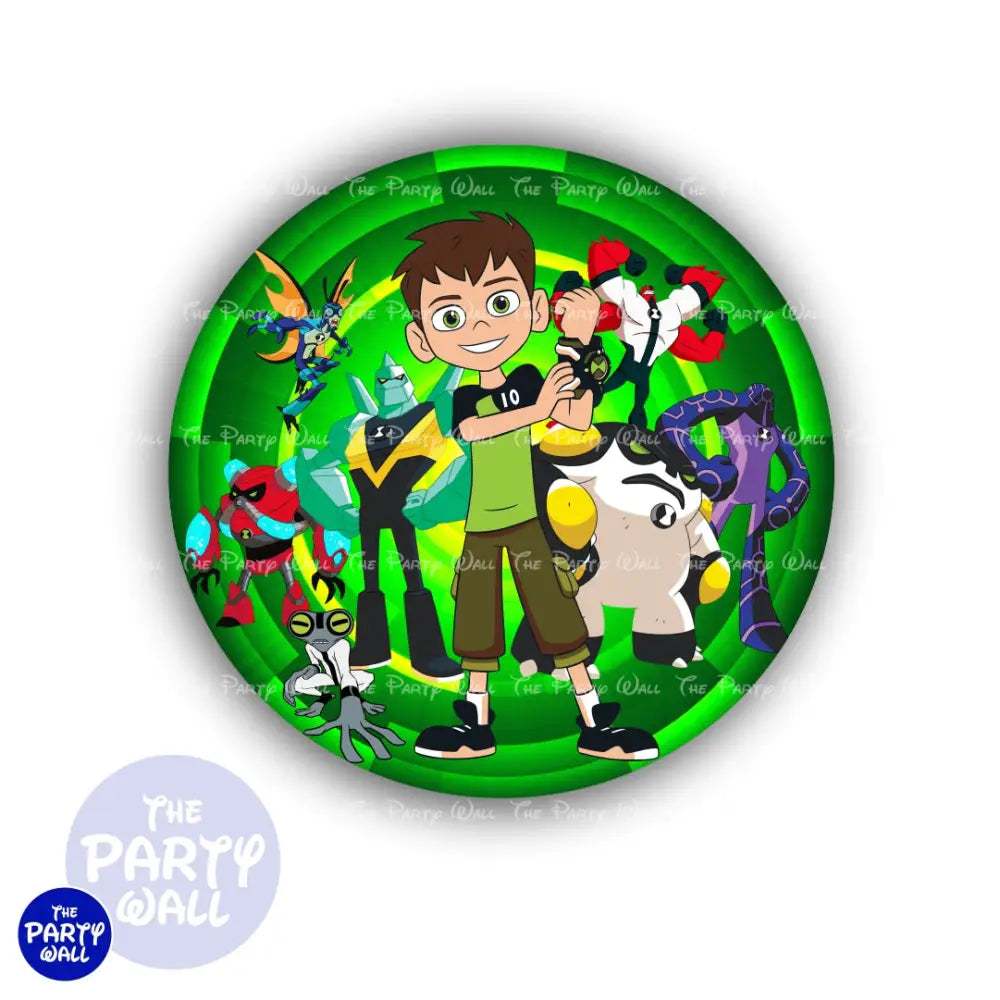 Ben 10 - Funda para mampara circular Circular