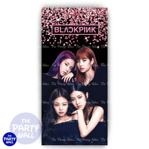 Black Pink - Funda para mampara de punta redonda o rectangular Mampara de punta redonda