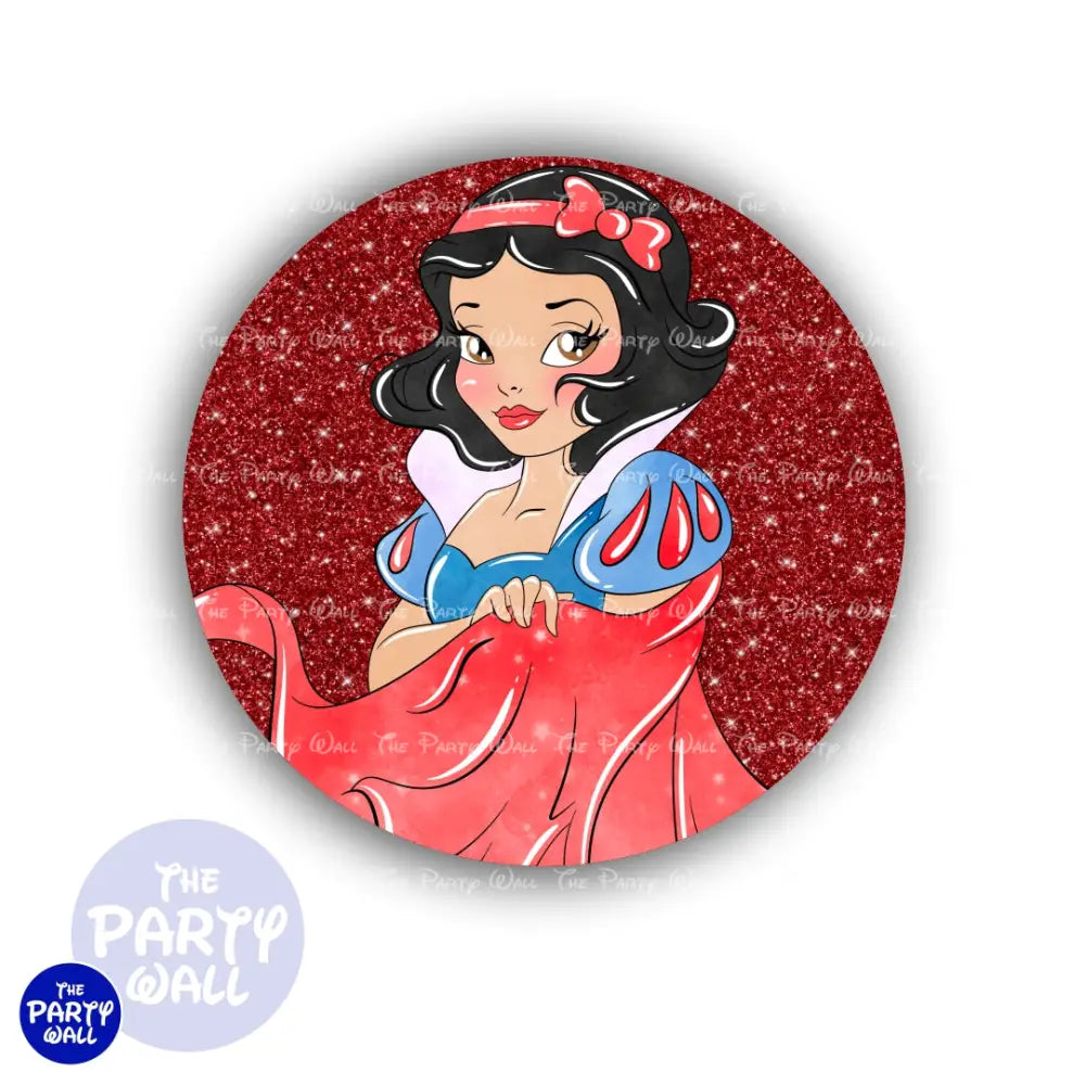 Blanca Nieves - Funda para mampara circular Circular