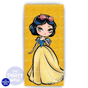 Blanca Nieves - Funda para mampara de punta redonda o rectangular Mampara de punta redonda