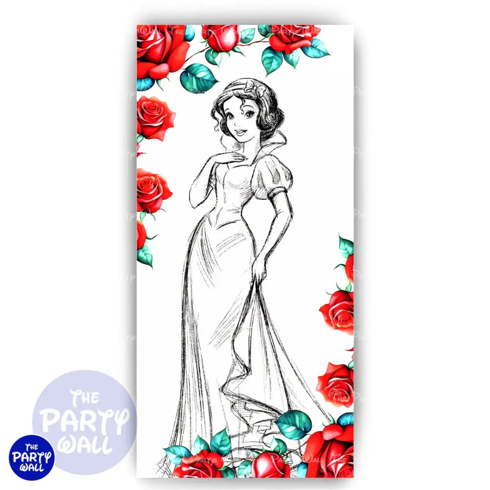 Blanca Nieves - Funda para mampara de punta redonda o rectangular Mampara de punta redonda