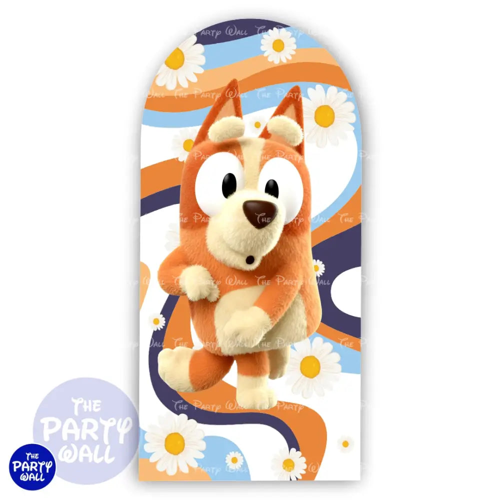 Bluey - Funda para mampara de punta redonda o rectangular Mampara de punta redonda