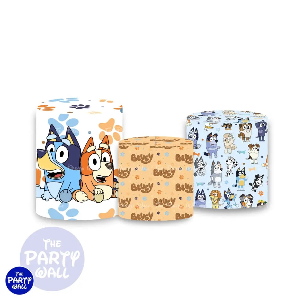 Bluey - Fundas para cilindros Cilindros