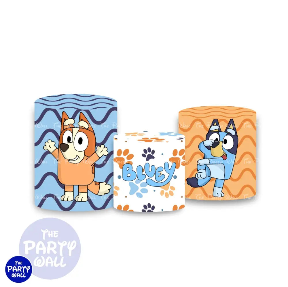 Bluey - Fundas para cilindros Cilindros