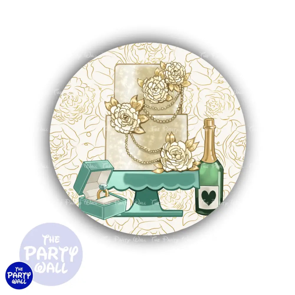 Boda - Funda para mampara circular Circular