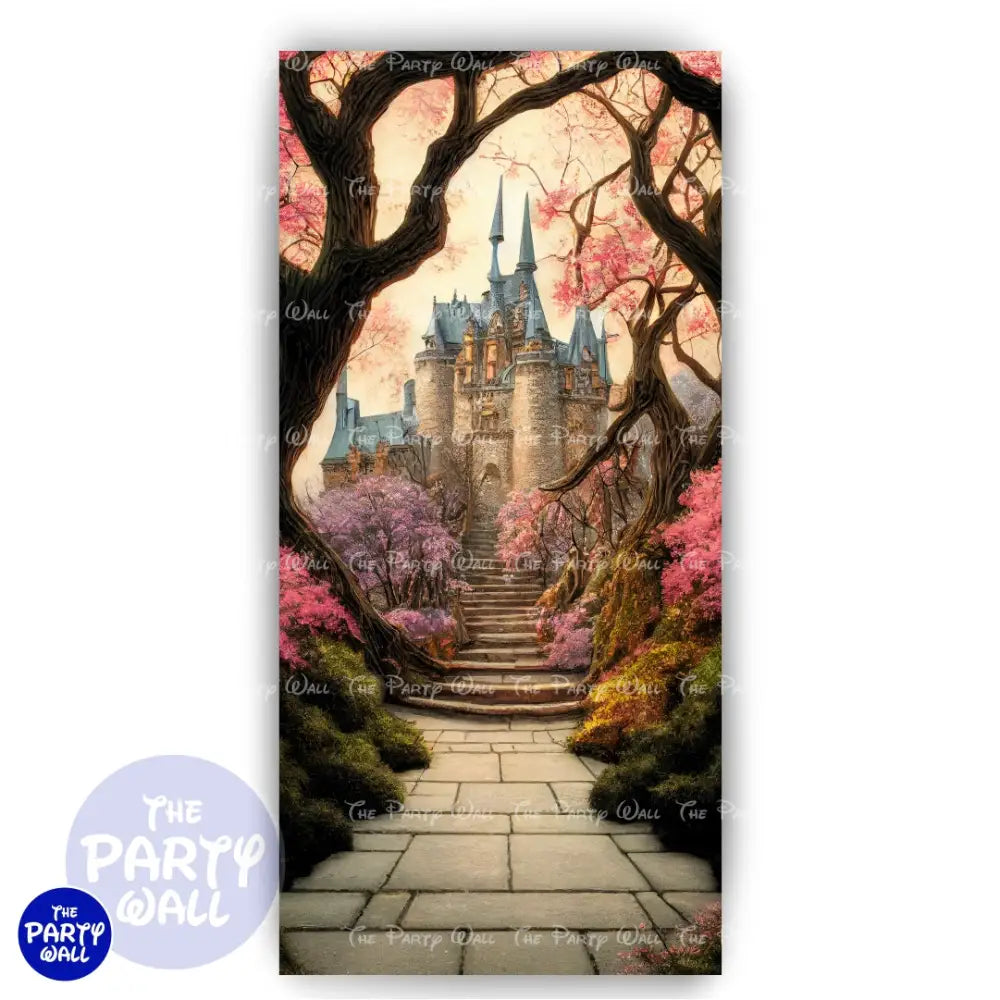 Bosque Encantado - Funda para mampara de punta redonda o rectangular Mampara de punta redonda