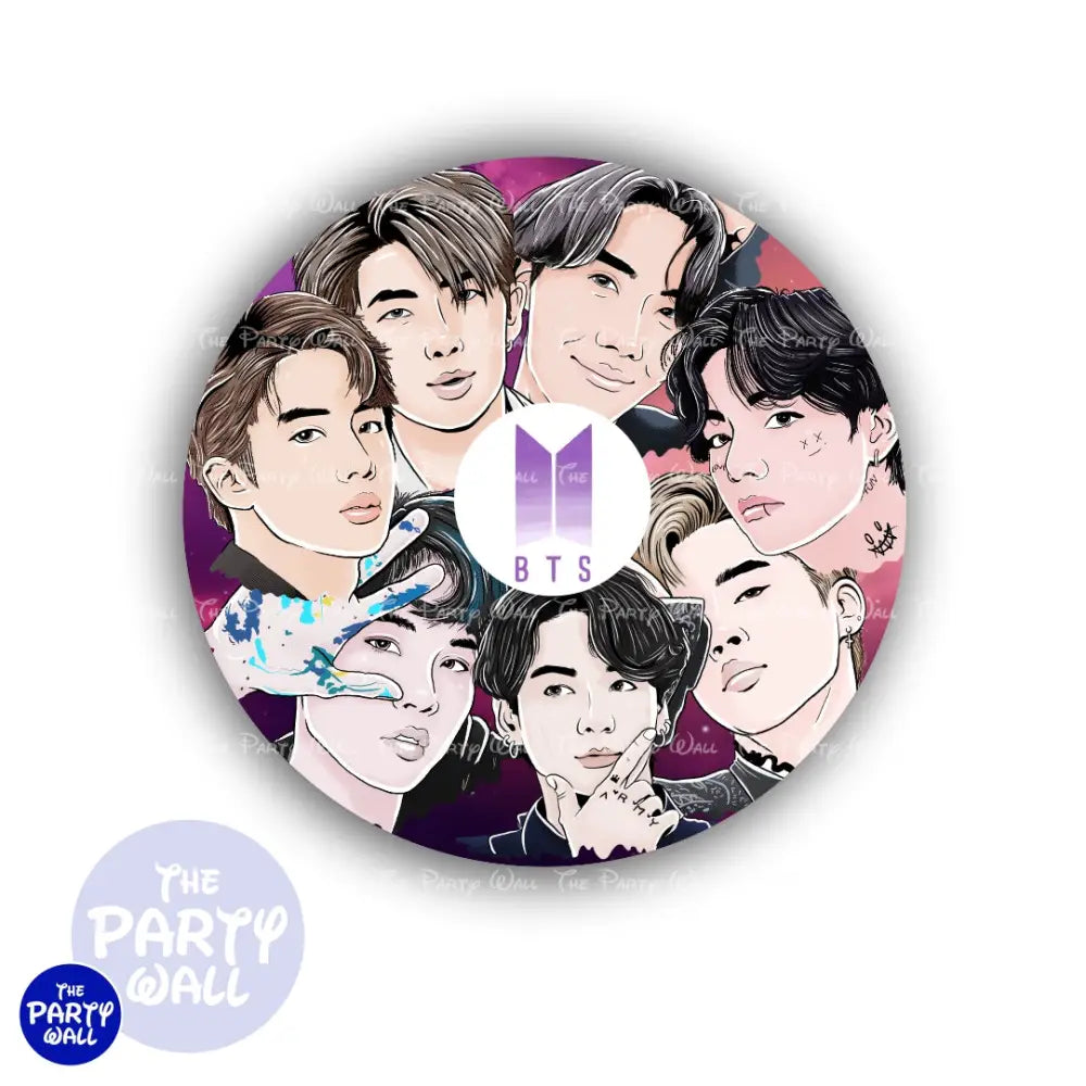 BTS - Funda para mampara circular Circular
