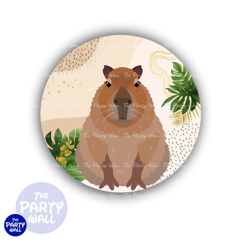 Capibara - Funda para mampara circular Circular