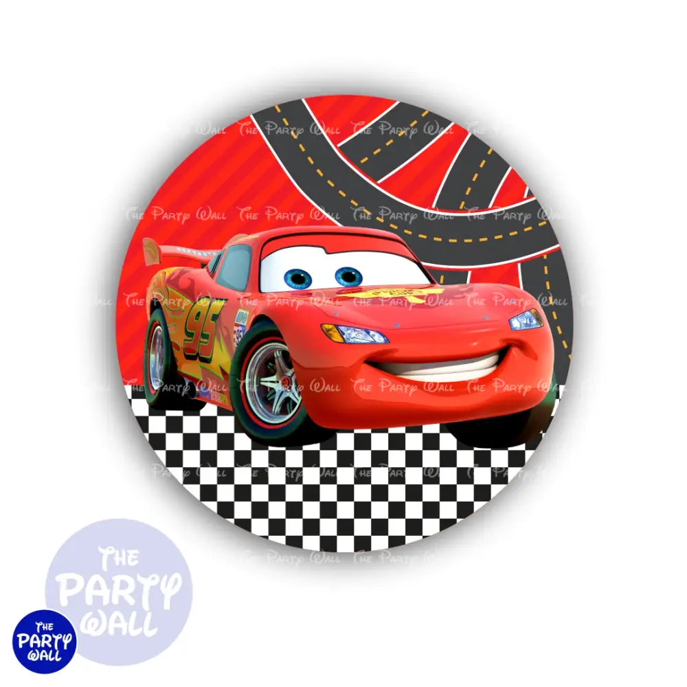 Cars Funda para mampara circular Circular