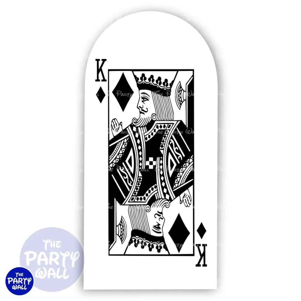 Casino - Funda para mampara de punta redonda o rectangular Mampara de punta redonda