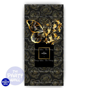 Chanel - Funda para mampara de punta redonda o rectangular Mampara de punta redonda