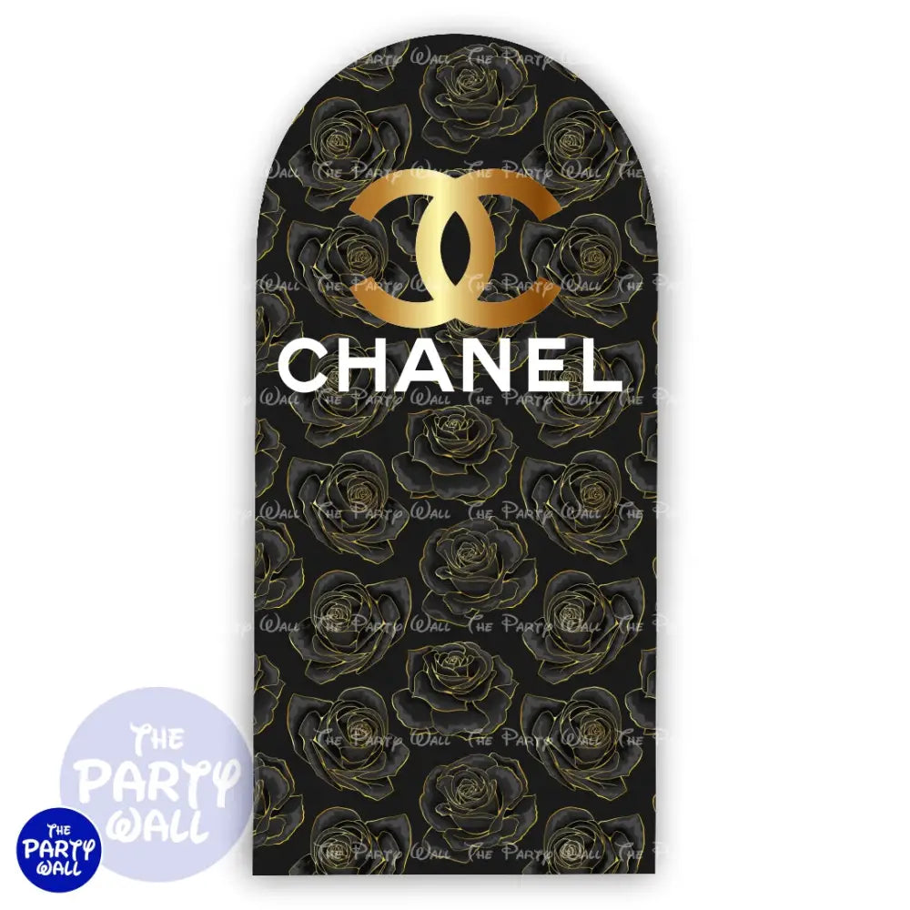 Chanel - Funda para mampara de punta redonda o rectangular Mampara de punta redonda