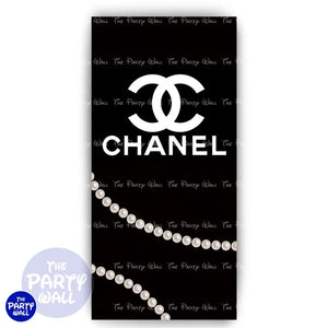 Chanel - Funda para mampara de punta redonda o rectangular Mampara de punta redonda