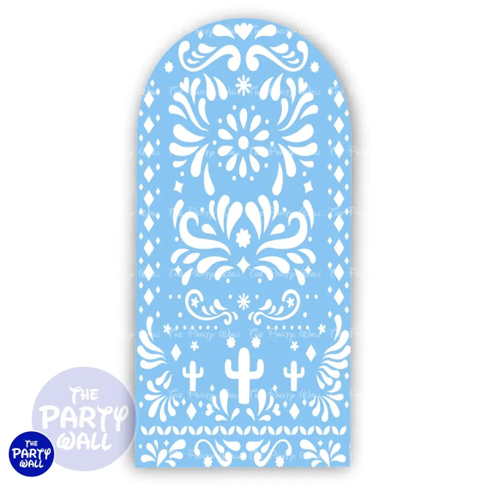 Cielito Lindo - Funda para mampara de punta redonda o rectangular Mampara de punta redonda