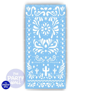 Cielito Lindo - Funda para mampara de punta redonda o rectangular Mampara de punta redonda