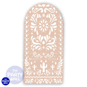 Cielito Lindo - Funda para mampara de punta redonda o rectangular Mampara de punta redonda