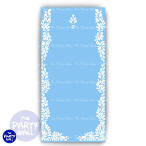 Cielito Lindo - Funda para mampara de punta redonda o rectangular Mampara de punta redonda