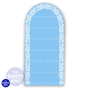 Cielito Lindo - Funda para mampara de punta redonda o rectangular Mampara de punta redonda